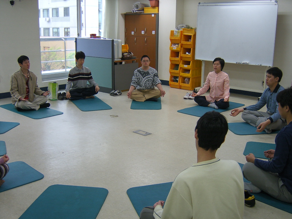 직업적응훈련 요가활동