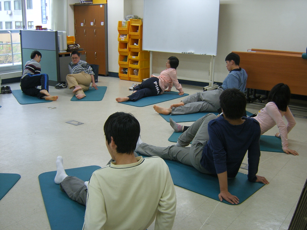 직업적응훈련 요가활동