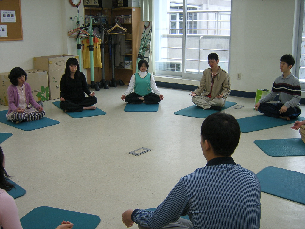 직업적응훈련 요가활동