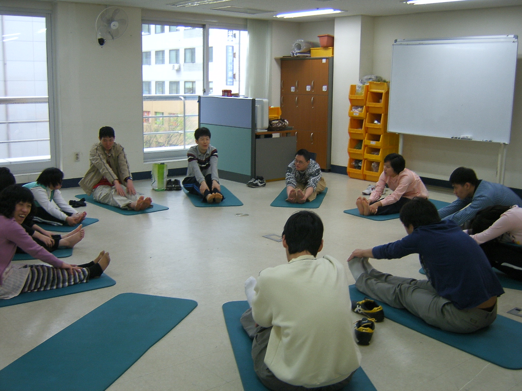 직업적응훈련 요가활동