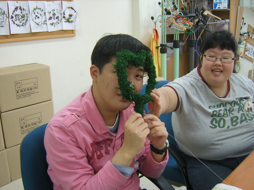 직업적응훈련생 원예활동