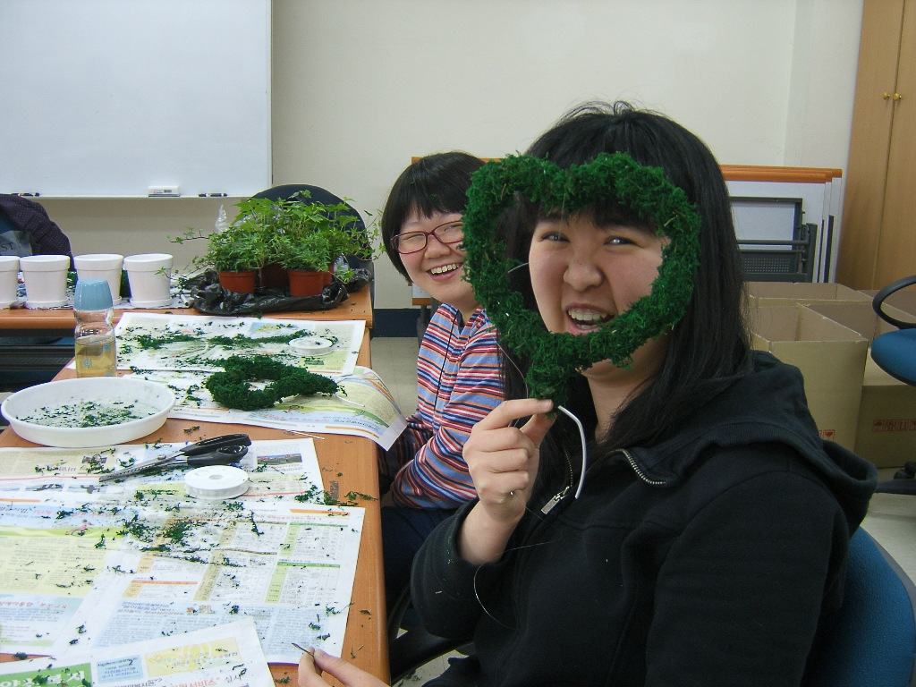 직업적응훈련생 원예활동