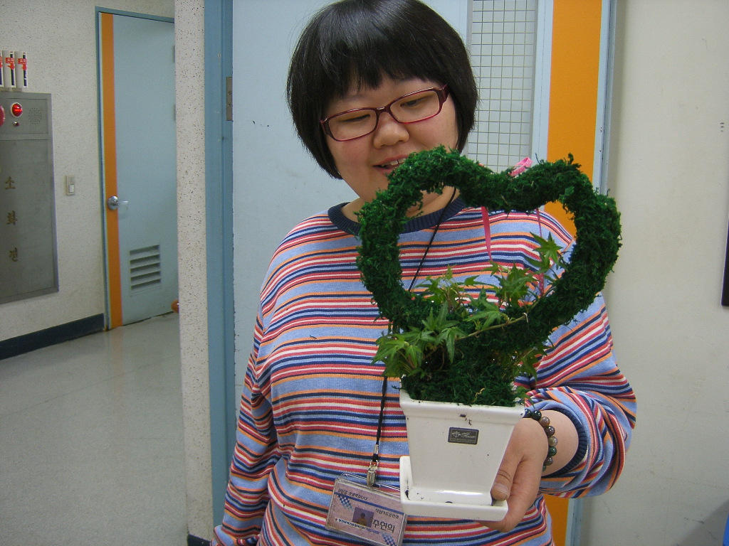 직업적응훈련생 원예활동