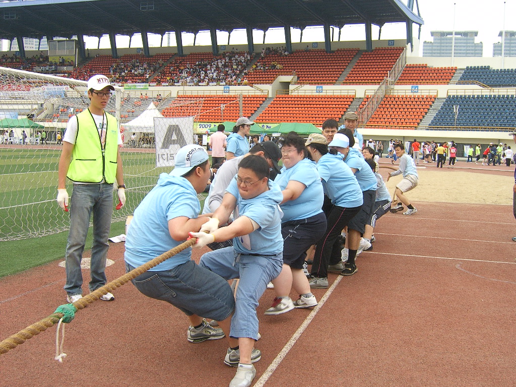 직업적응훈련생 서울시 지적장애인 문화체육 한마당 대회 참가