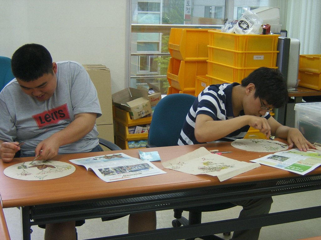 직업적응훈련 원예활동