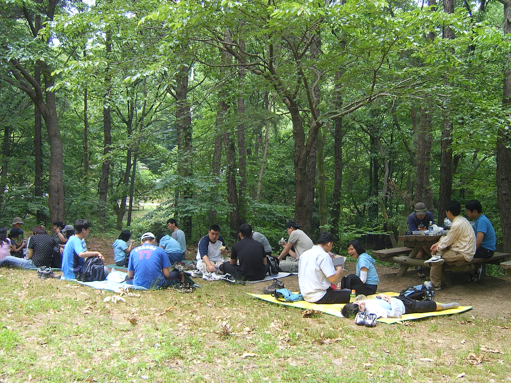 직업적응훈련생 등산활동