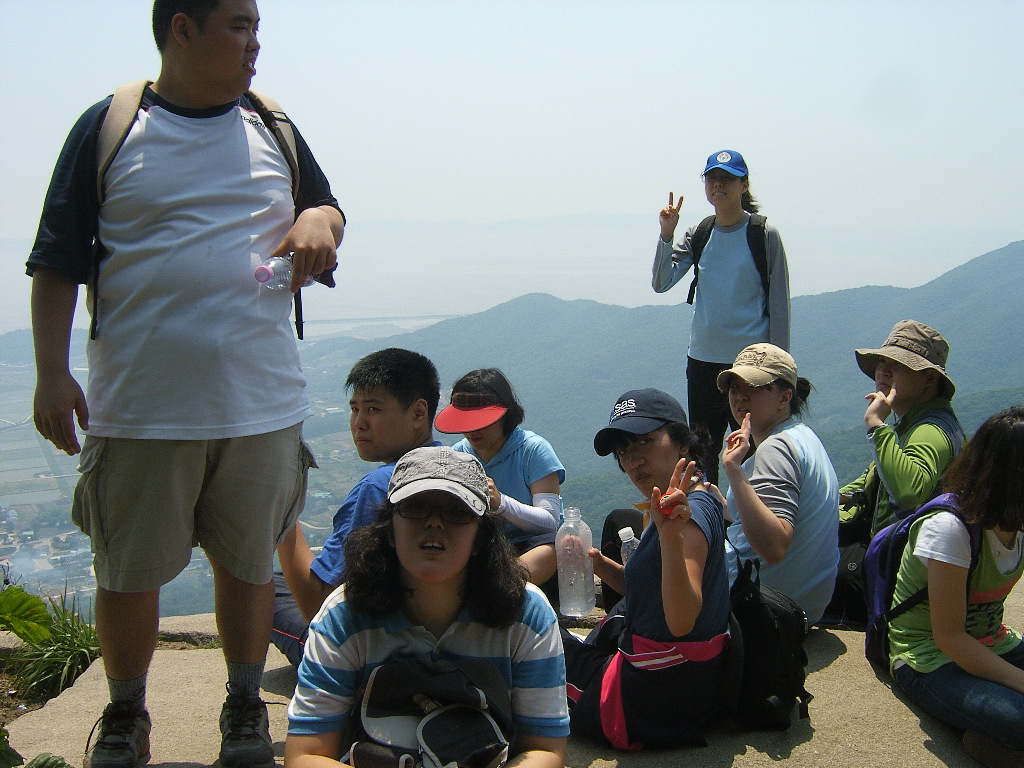 직업적응훈련생 등산활동