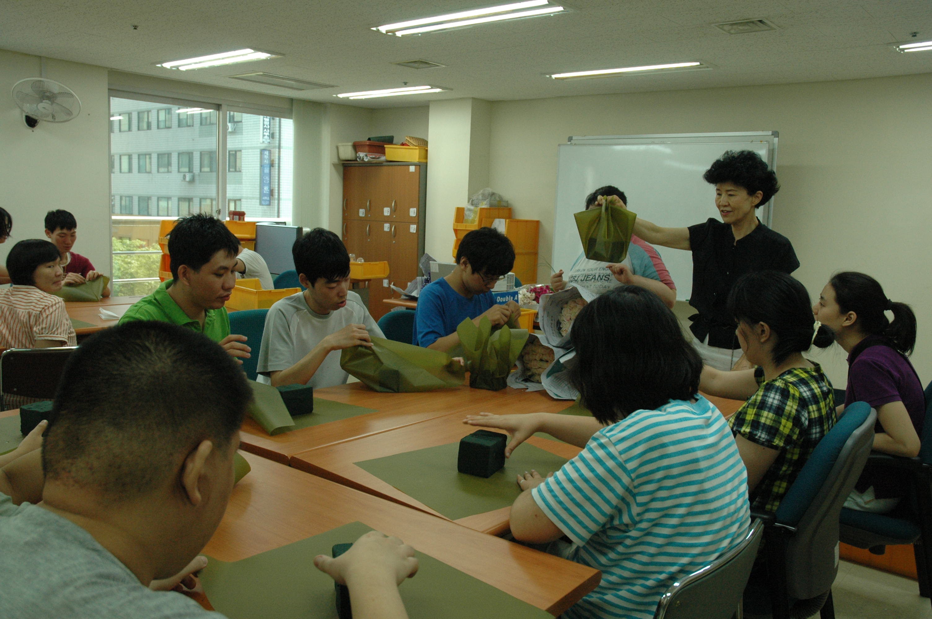 직업적응훈련생 직업체험 실시