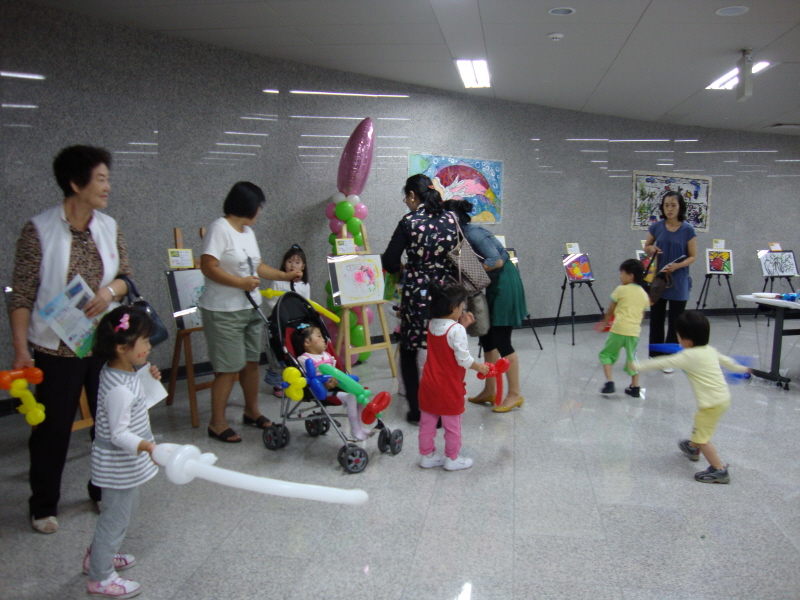 미술작품전시회 23일~26일