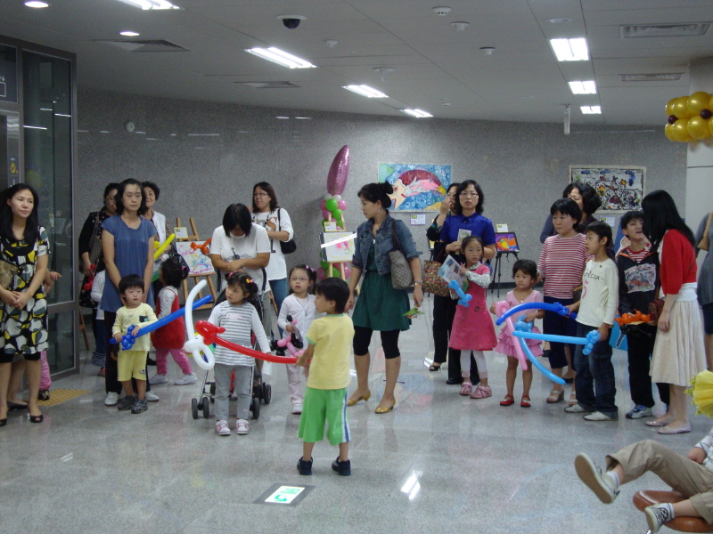 미술작품전시회 23일~26일