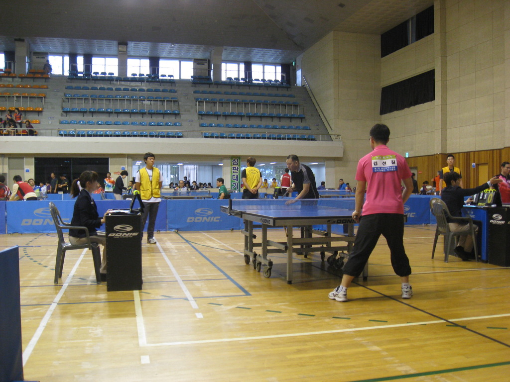 제7회 대전광역시장배 탁구대회 참가