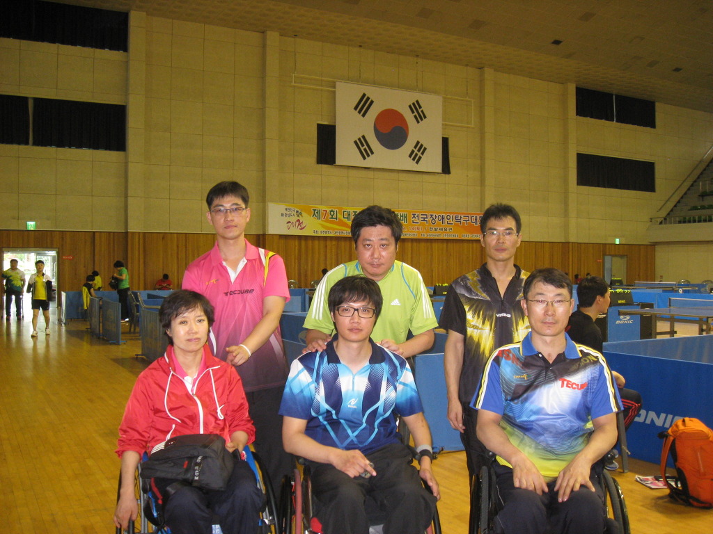 제7회 대전광역시장배 탁구대회 참가