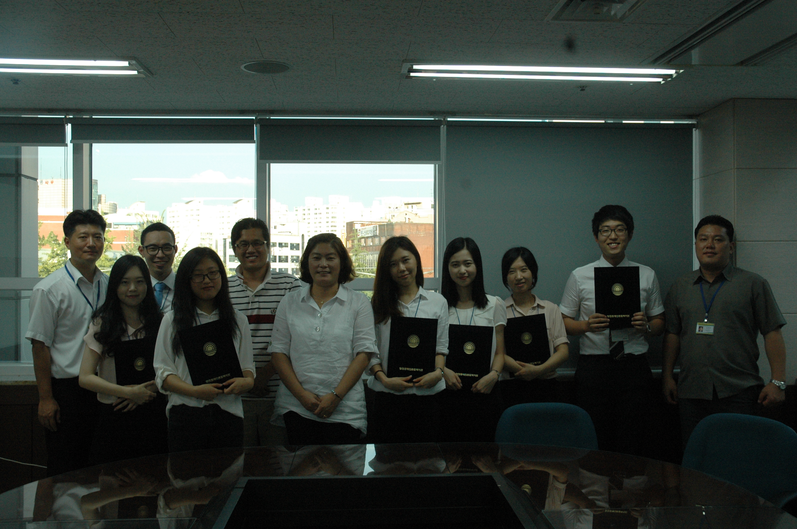 2013년 하계방학 실습생 최종평가회