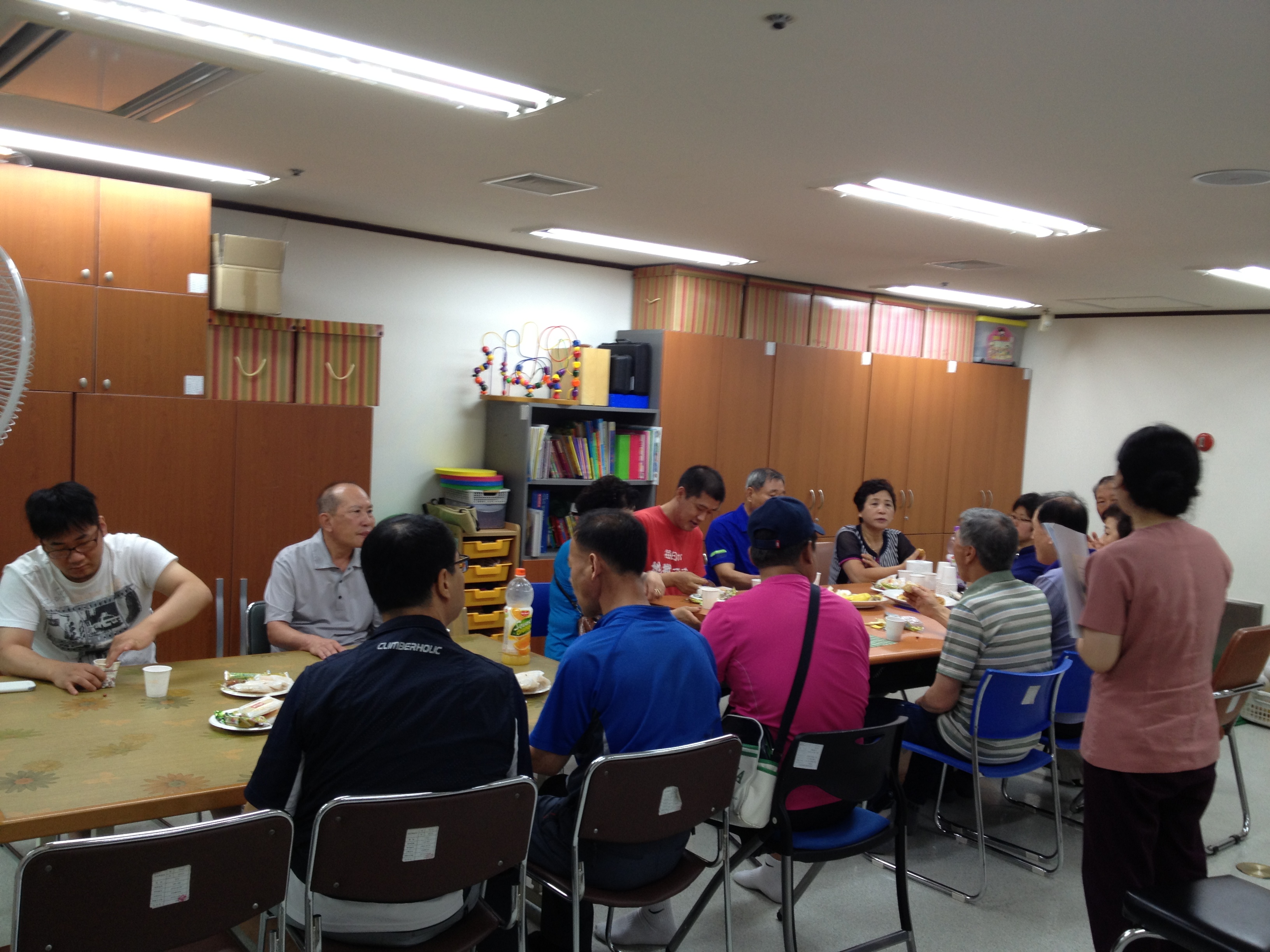 성인작업활동 간담회