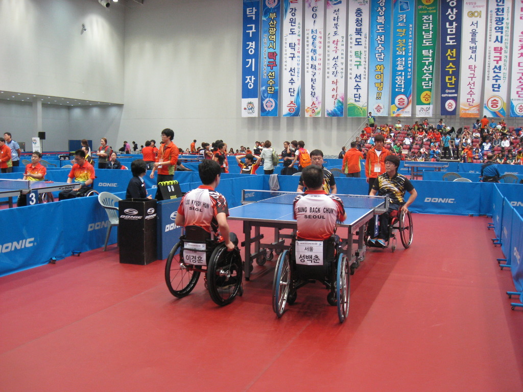 전국장애인체전 양천장애인복지관 탁구클럽 출전!!