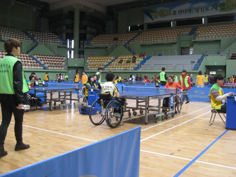 양천장애인종합복지관 탁구 클럽 강릉전국장애인탁구대회 입상!!