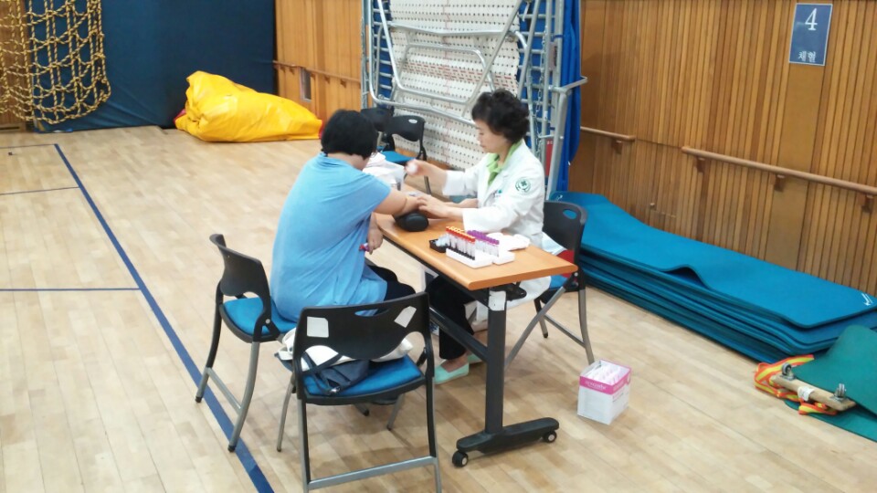 2016년 활동보조인 건강검진 진행