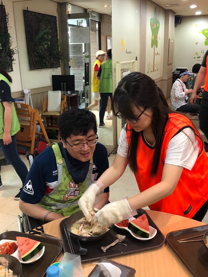 나누리봉사단과 함께하는 