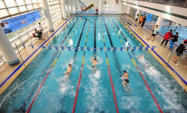 서울시 발달장애인 수영대회 참가