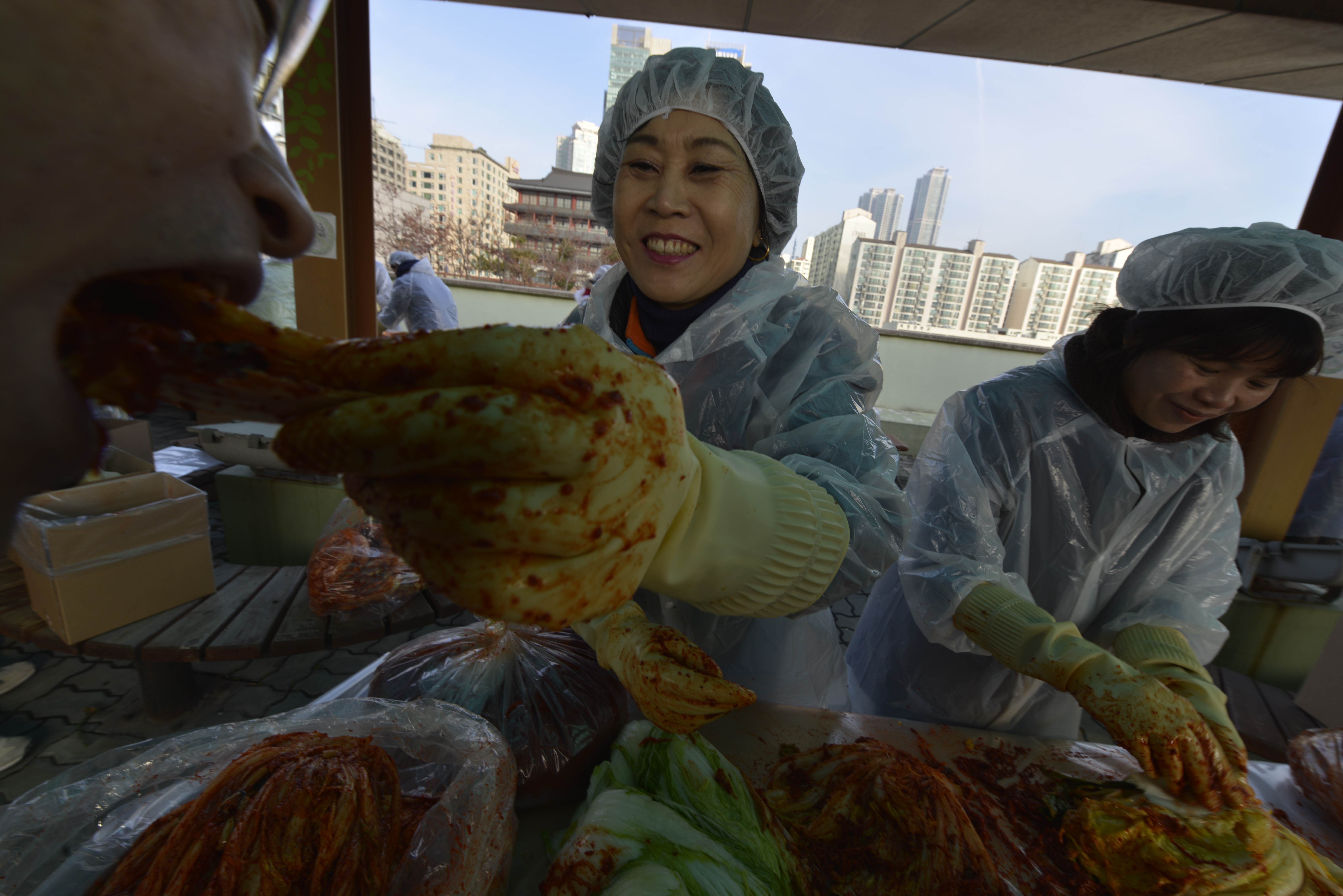 우리복지관, 김장하는 날!