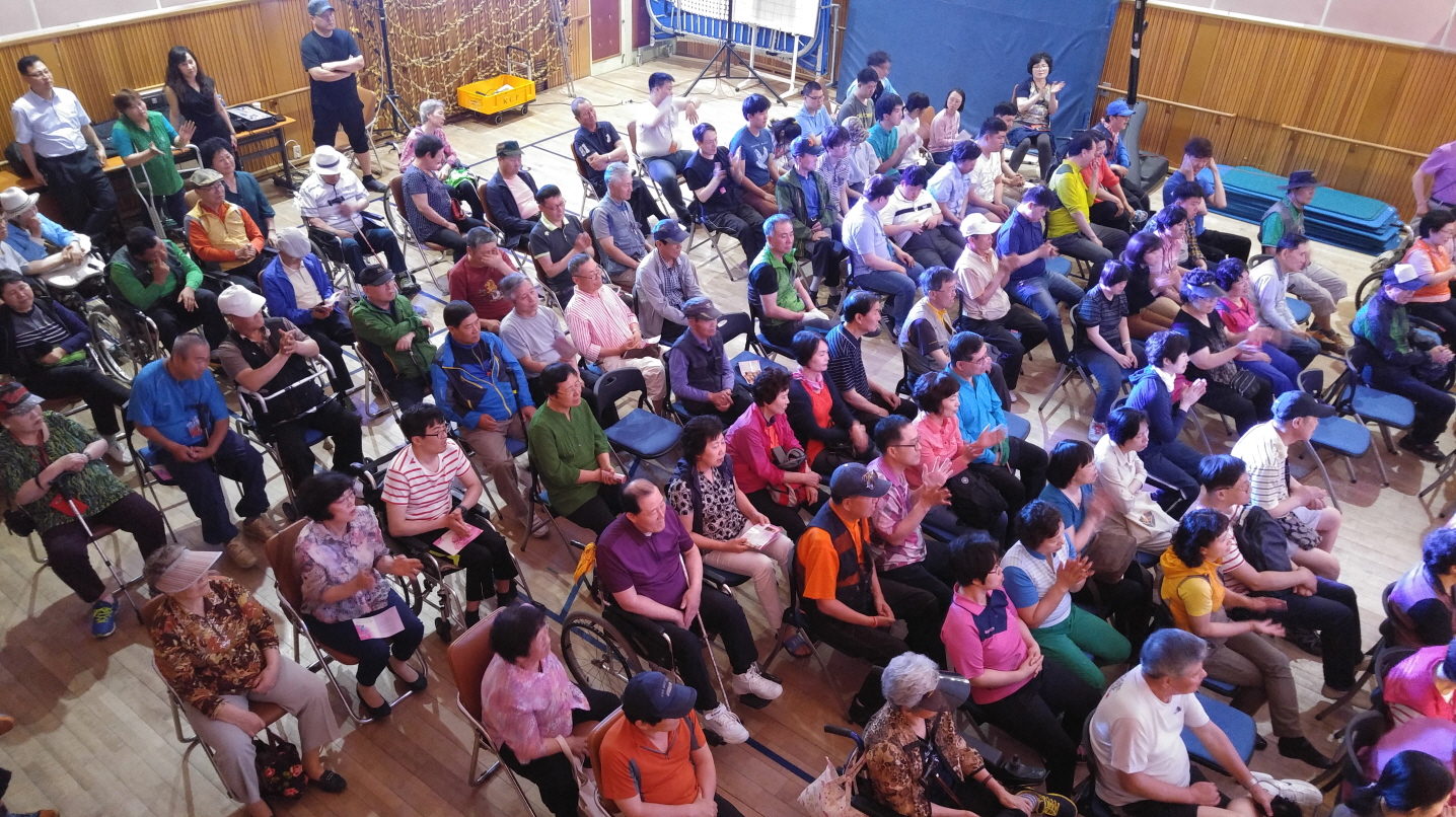 5월 지역사회 주민 및 장애인이 함께하는 관내공연(평양아리랑 예술단)