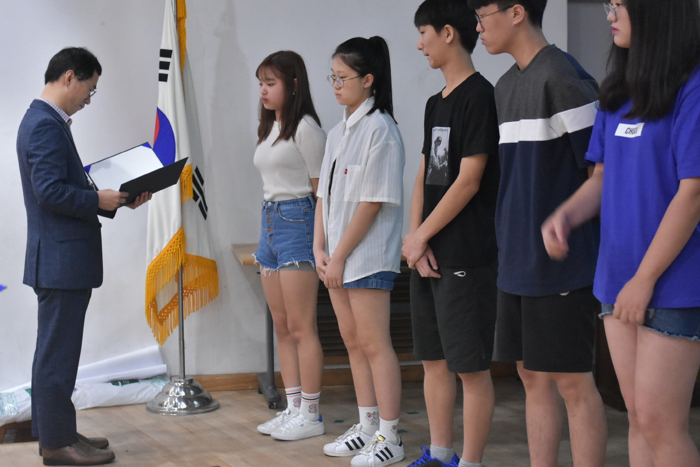 2017년 하계방학 청소년 나눔교육