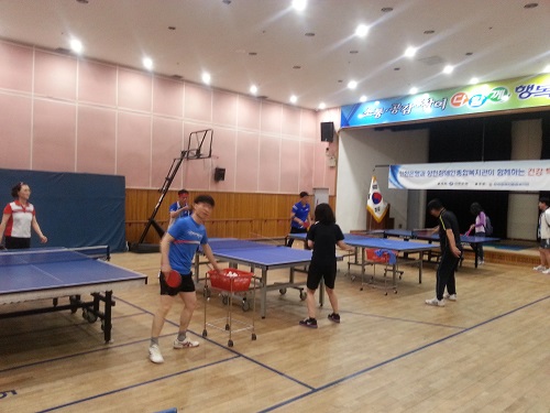 2015 신한은행과 함께하는 건강 탁구교류전 2번째 이야기