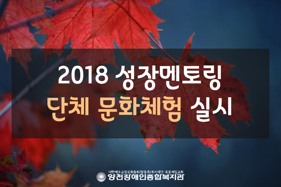 성장멘토링 단체 문화체험 실시