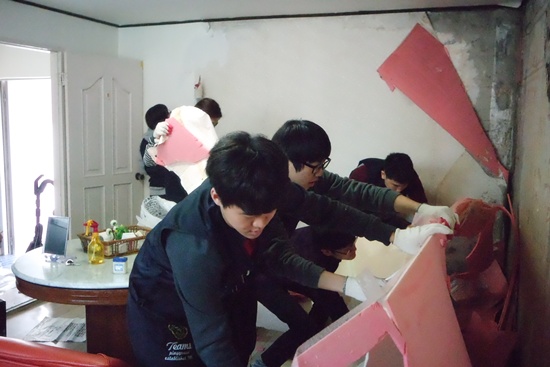 주거봉사단 3월 주거환경개선 사업 실시