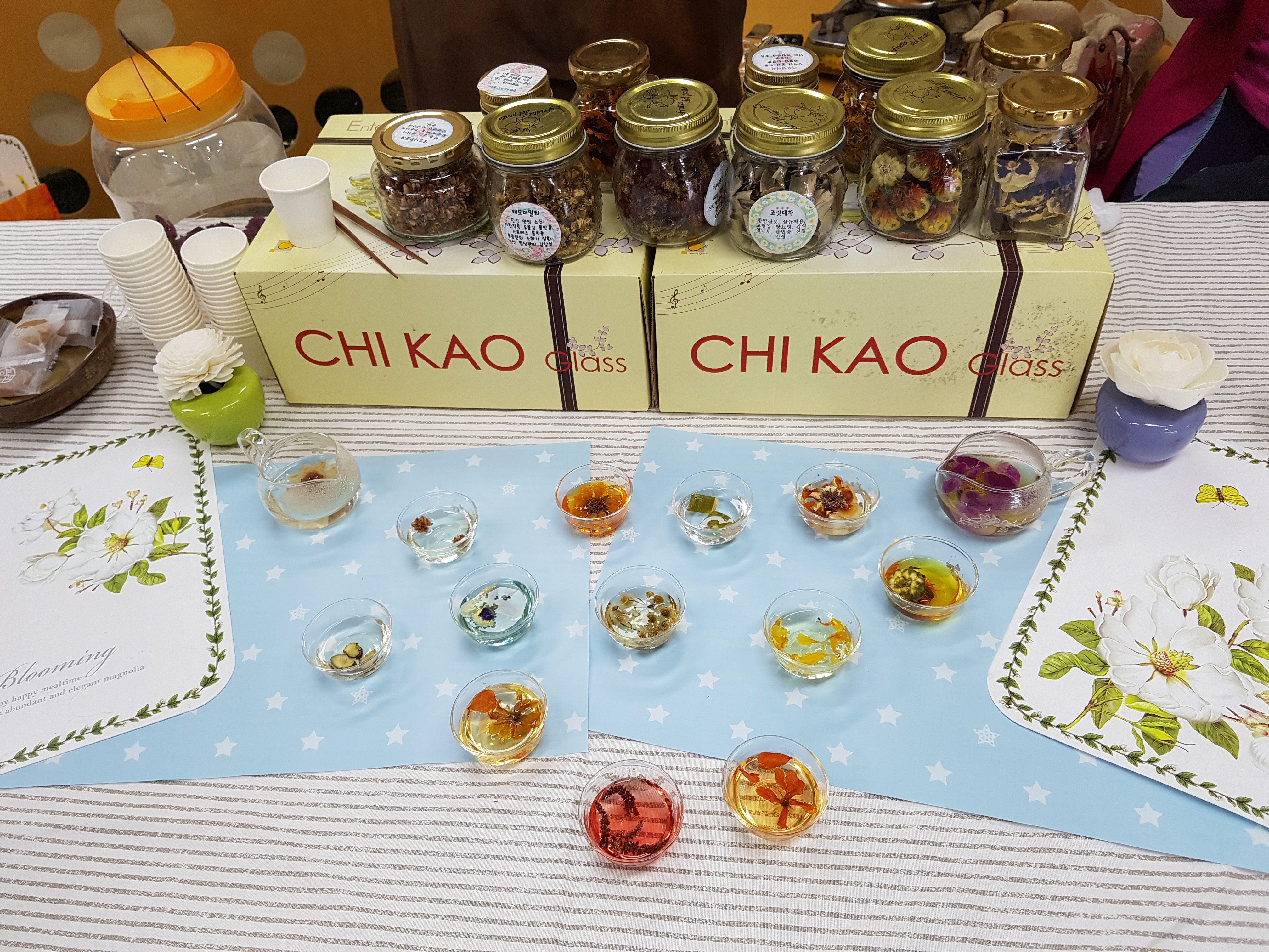 여성장애인 역량강화사업 꽃차소믈리에 시음회 진행했습니다!.