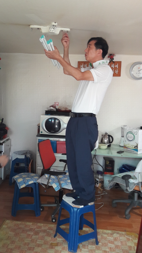 서울목동라이온스클럽과 함께하는 장애가정 LED교체 사업