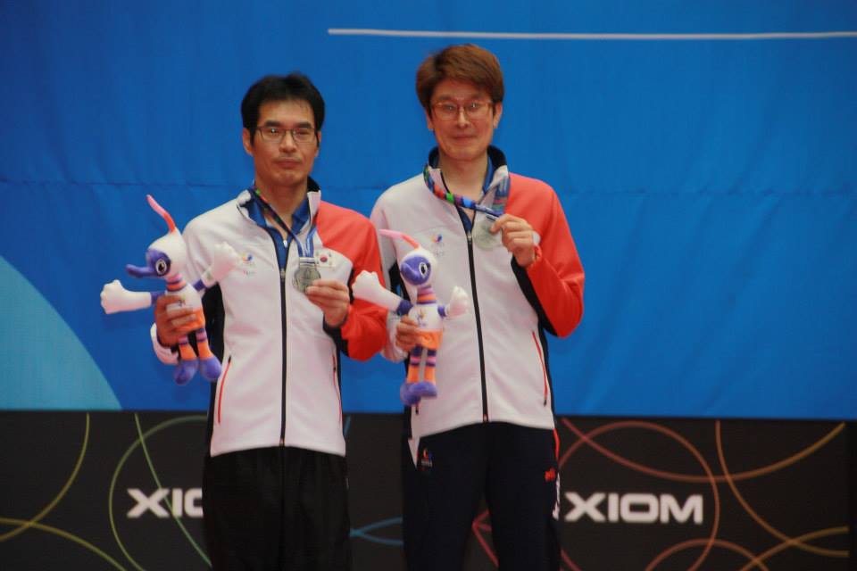 2014 인천장애인아시안게임 양천장애인종합복지관 김영성 선수 단체전 은메달 획득!!