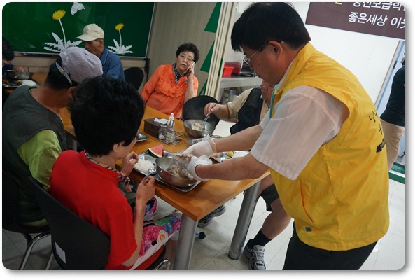 초복, 삼계탕 나눔 실시