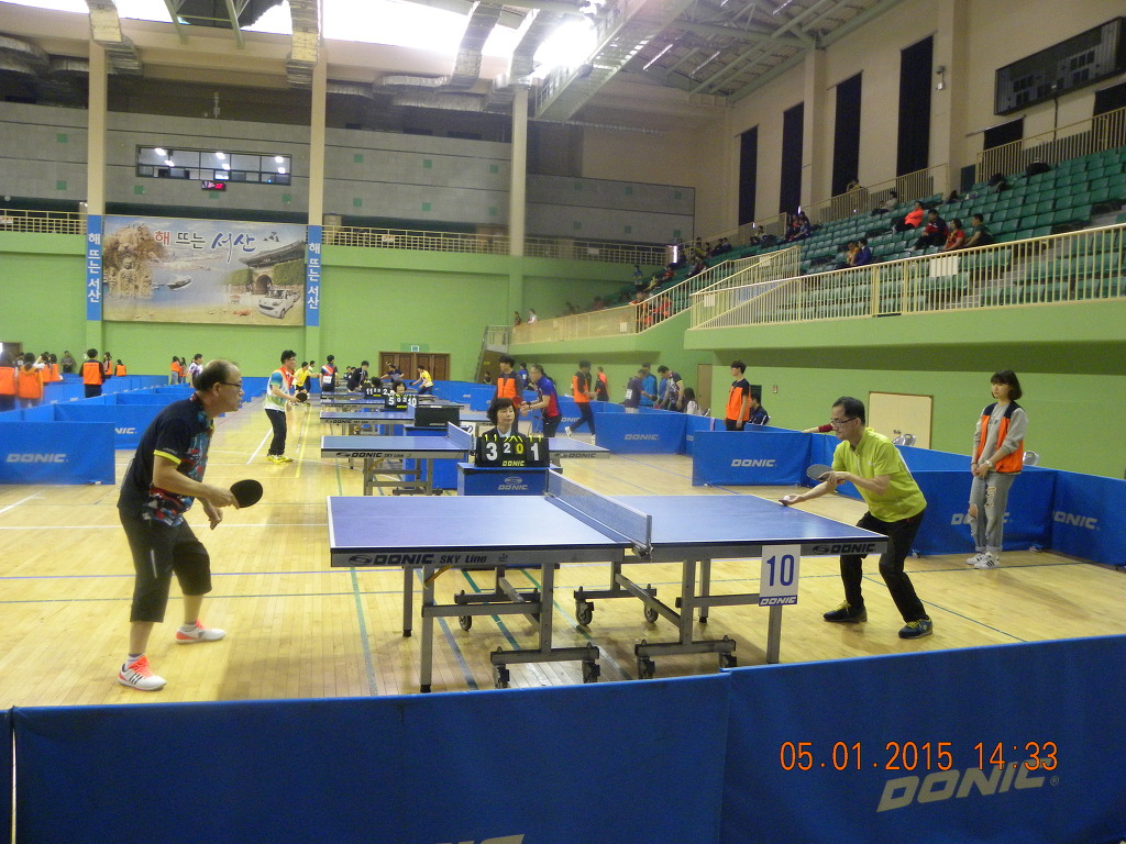 양천장애인종합복지관 탁구클럽 "제11회 서산시장배 전국장애인탁구대회 참가"