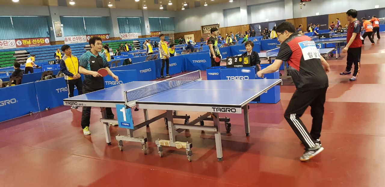 양천장애인복지관 탁구클럽 "제22회 대한장애인탁구협회장배 전국장애인탁구 대회 참가"