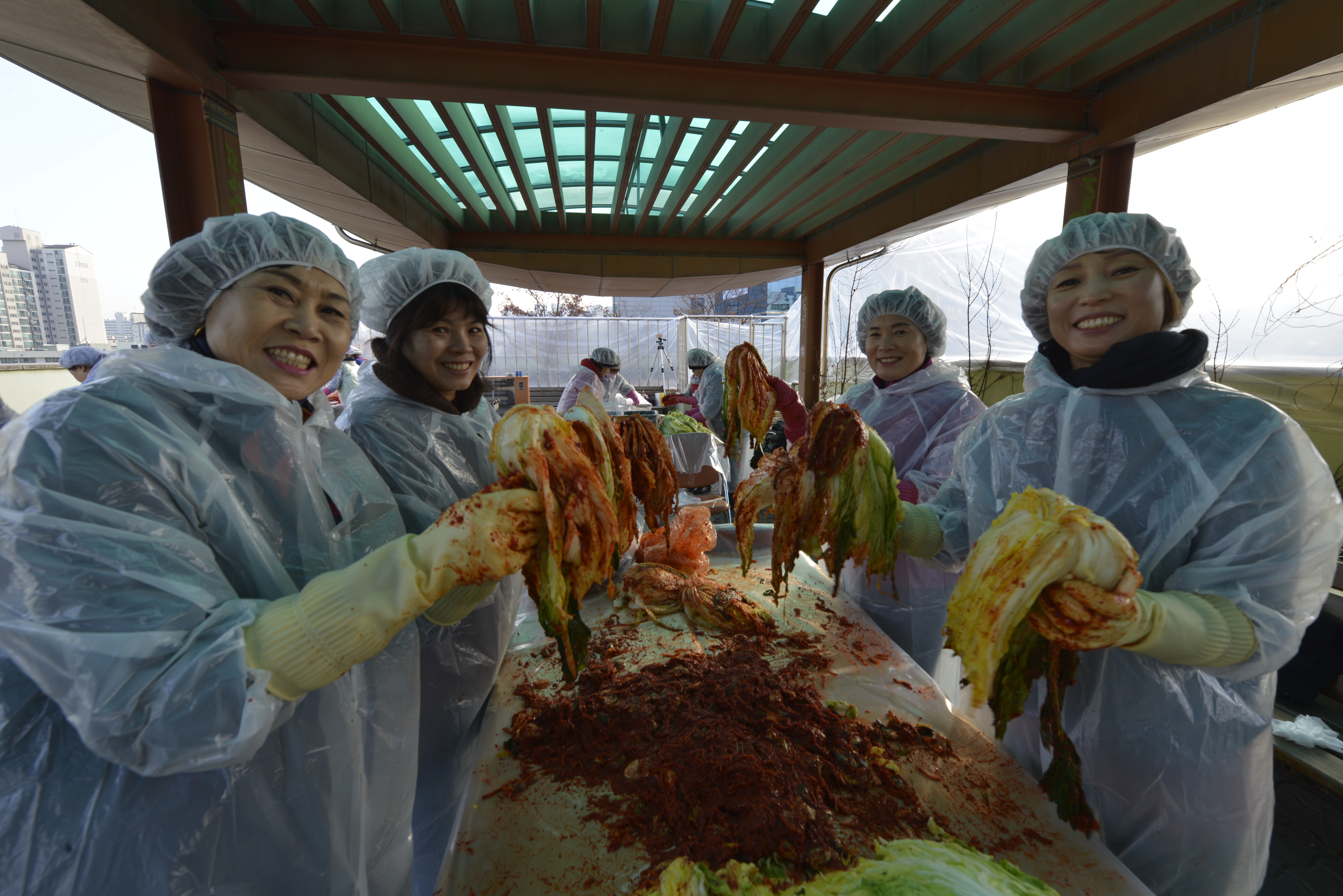 우리복지관, 김장하는 날!