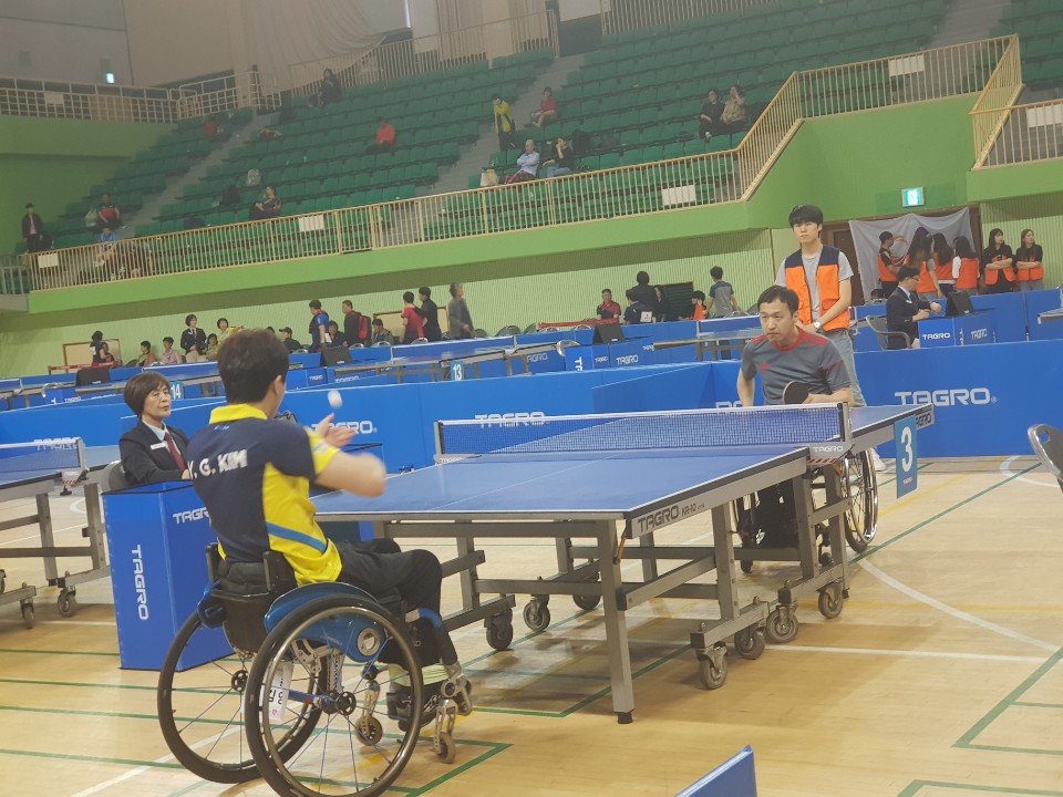 양천장애인복지관 탁구클럽 "제15회 서산시장배전국장애인탁구대회" 금메달 획득!!