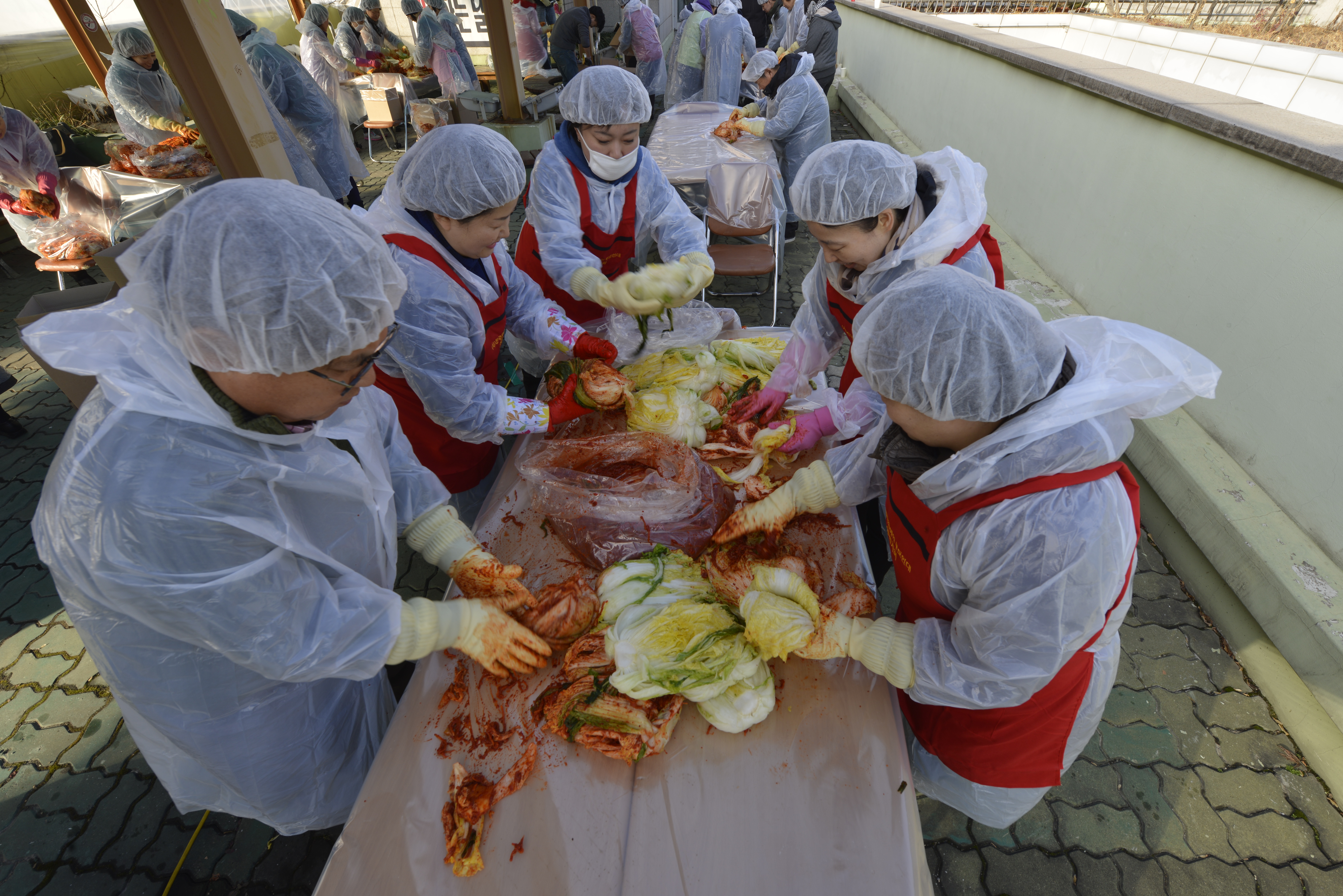 우리복지관, 김장하는 날!