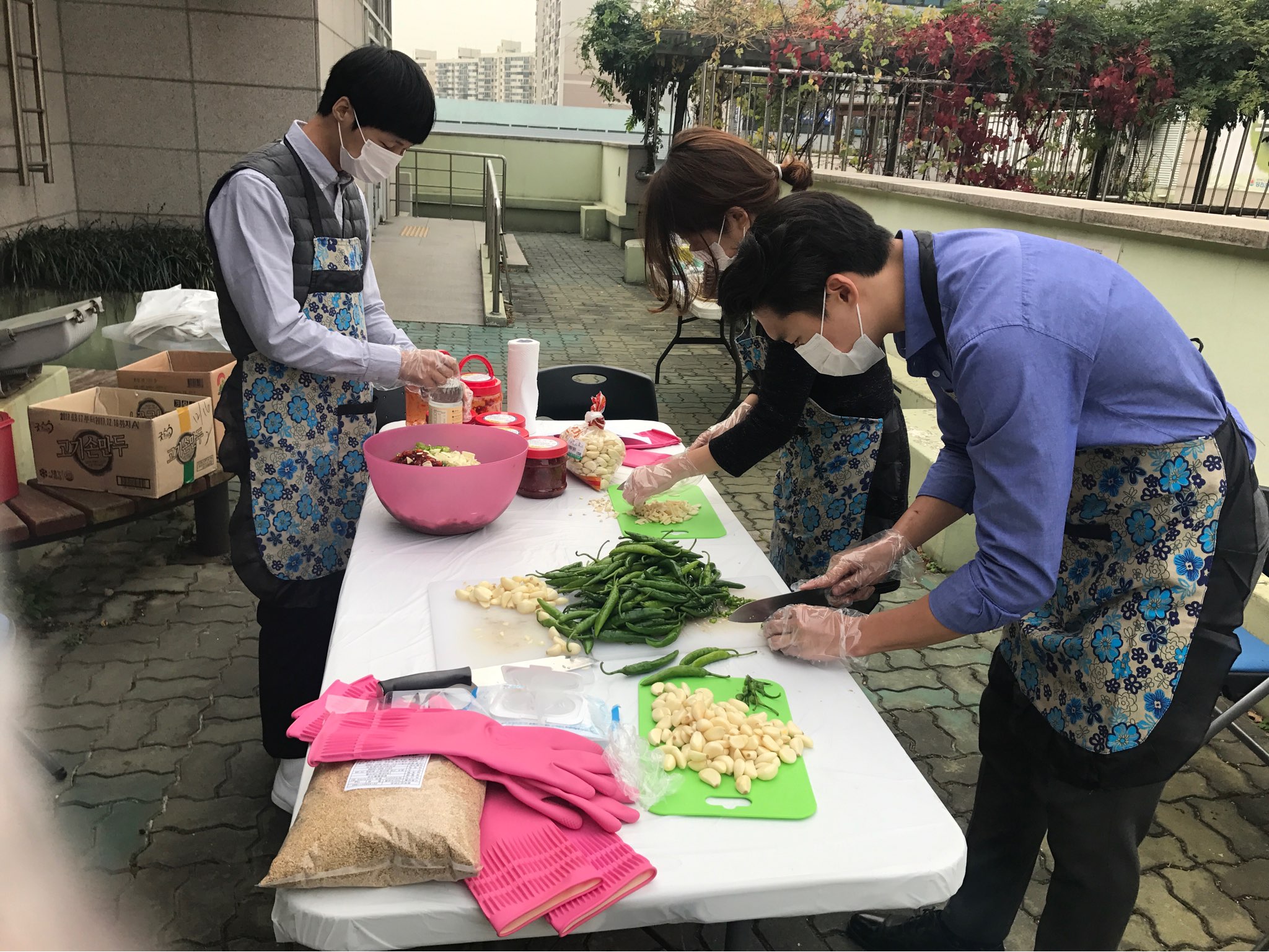 현대백화점 고객봉사단과 함께하는 