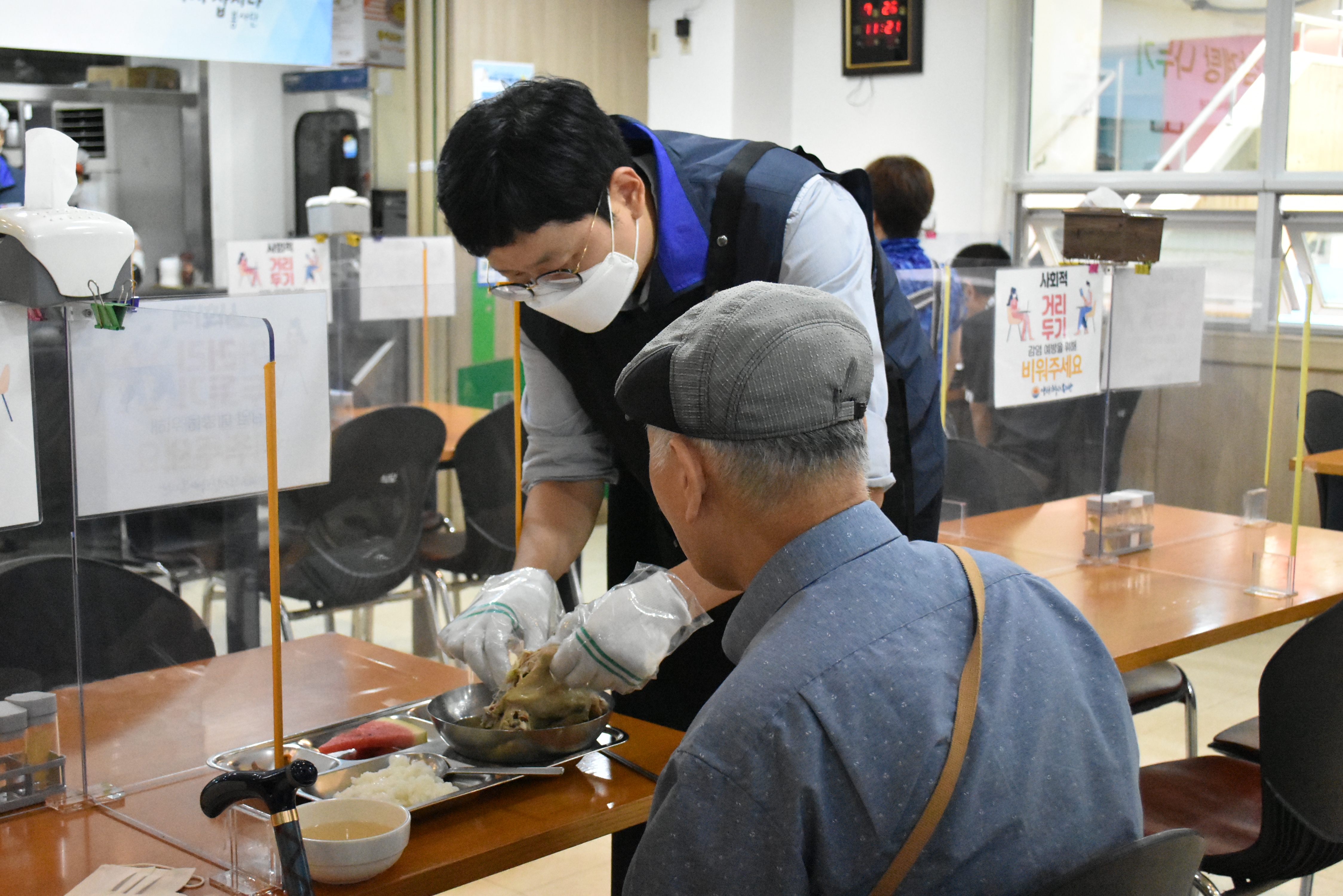 중소기업유통센터와 함께하는 중복맞이 한방삼계탕 나눔!