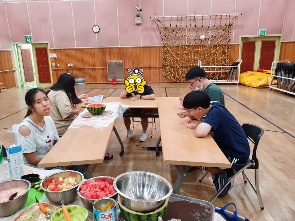 2020년 하계 긴급돌봄프로그램 1조 진행