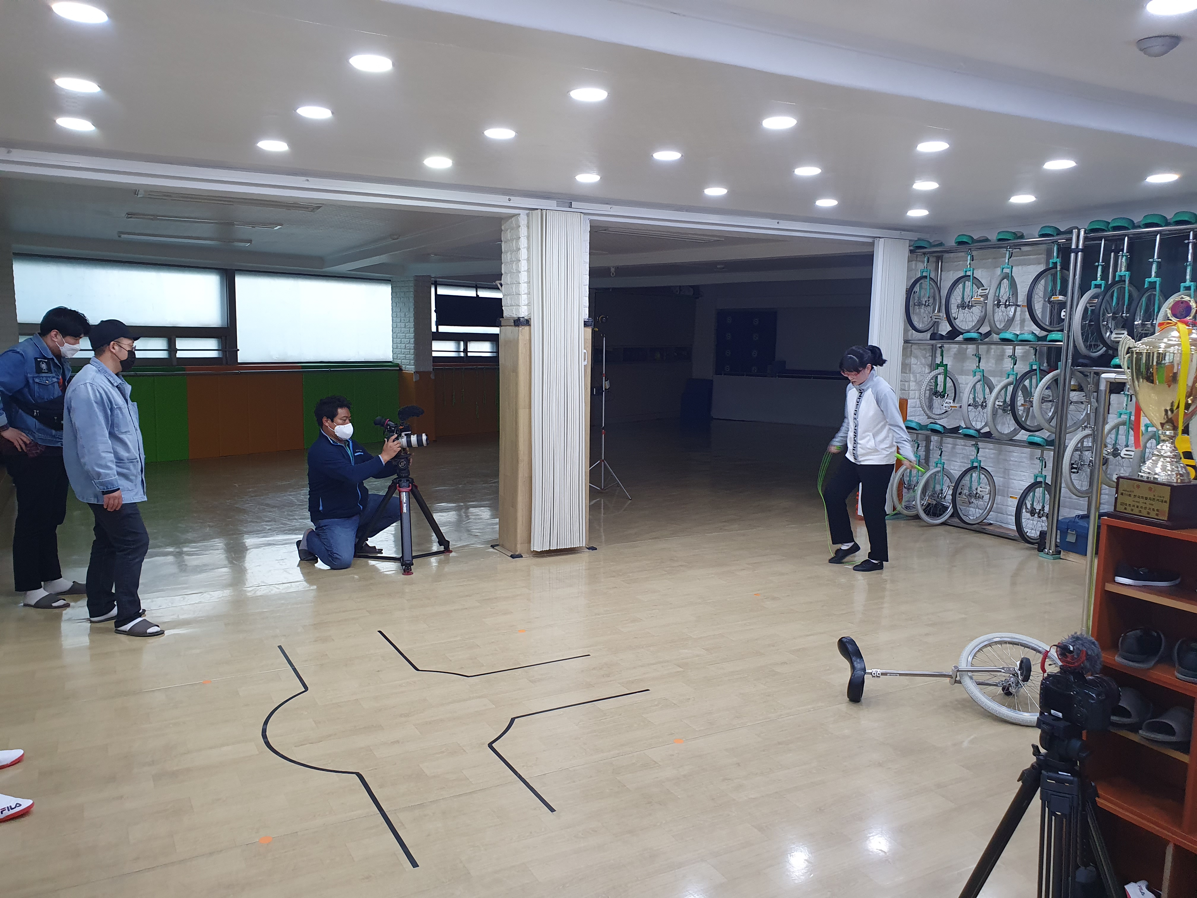 양천구의 외발자전거 꿈나무