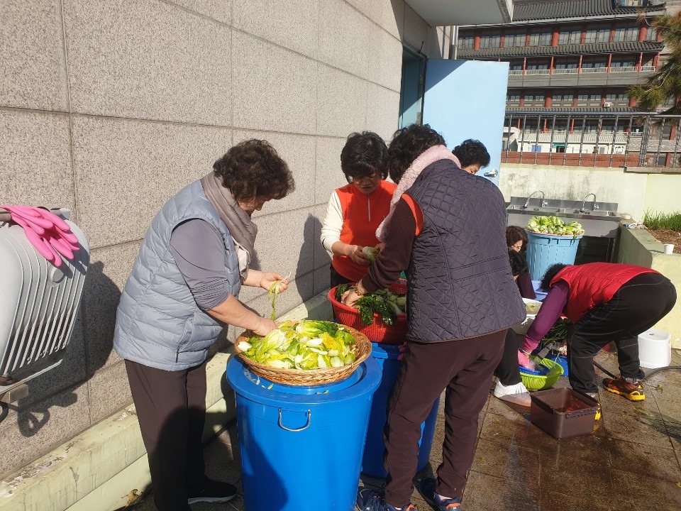 옥상텃밭 작물 나눔