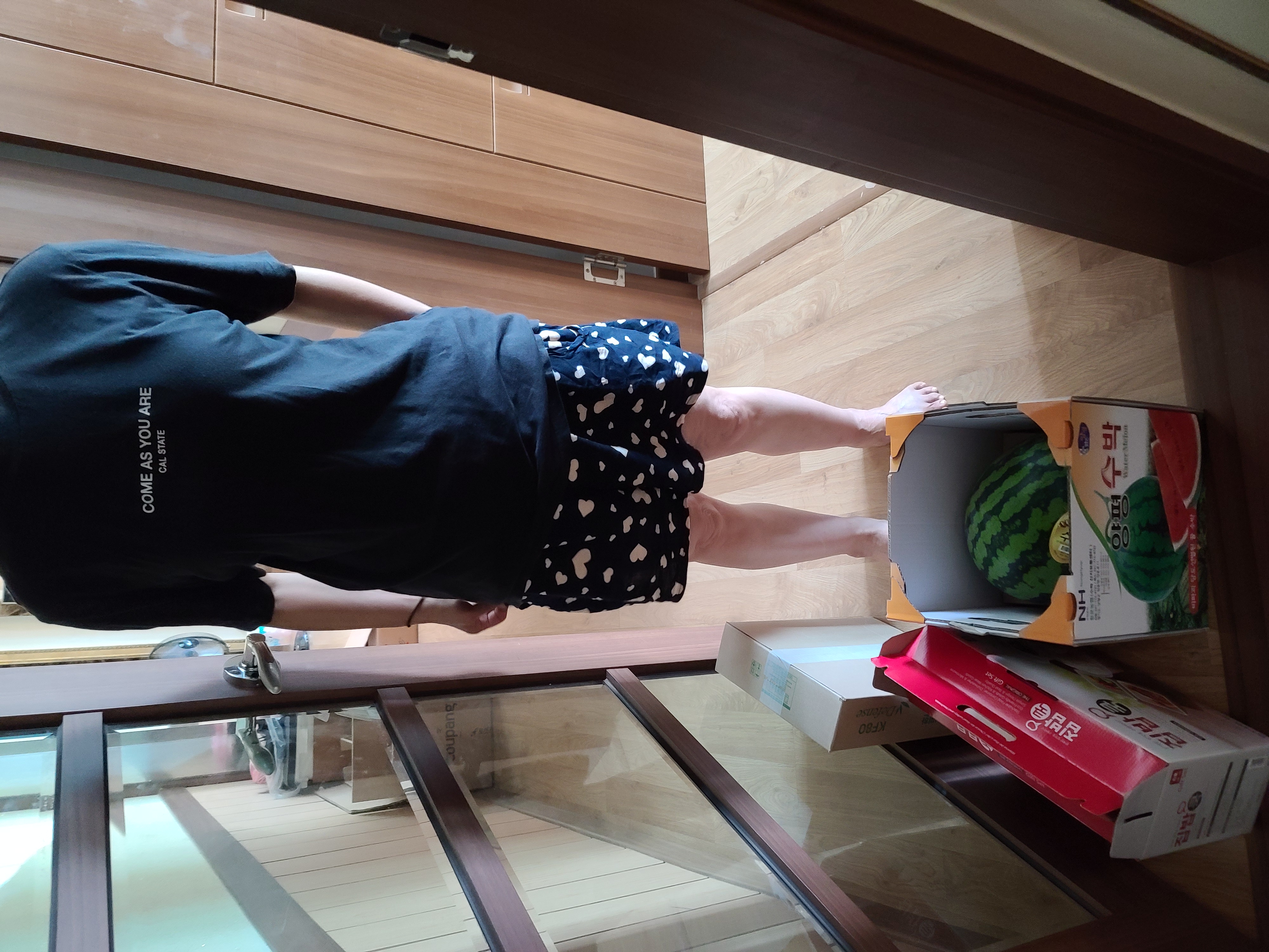 우양재단 저소득층 신선과일(수박) 지원