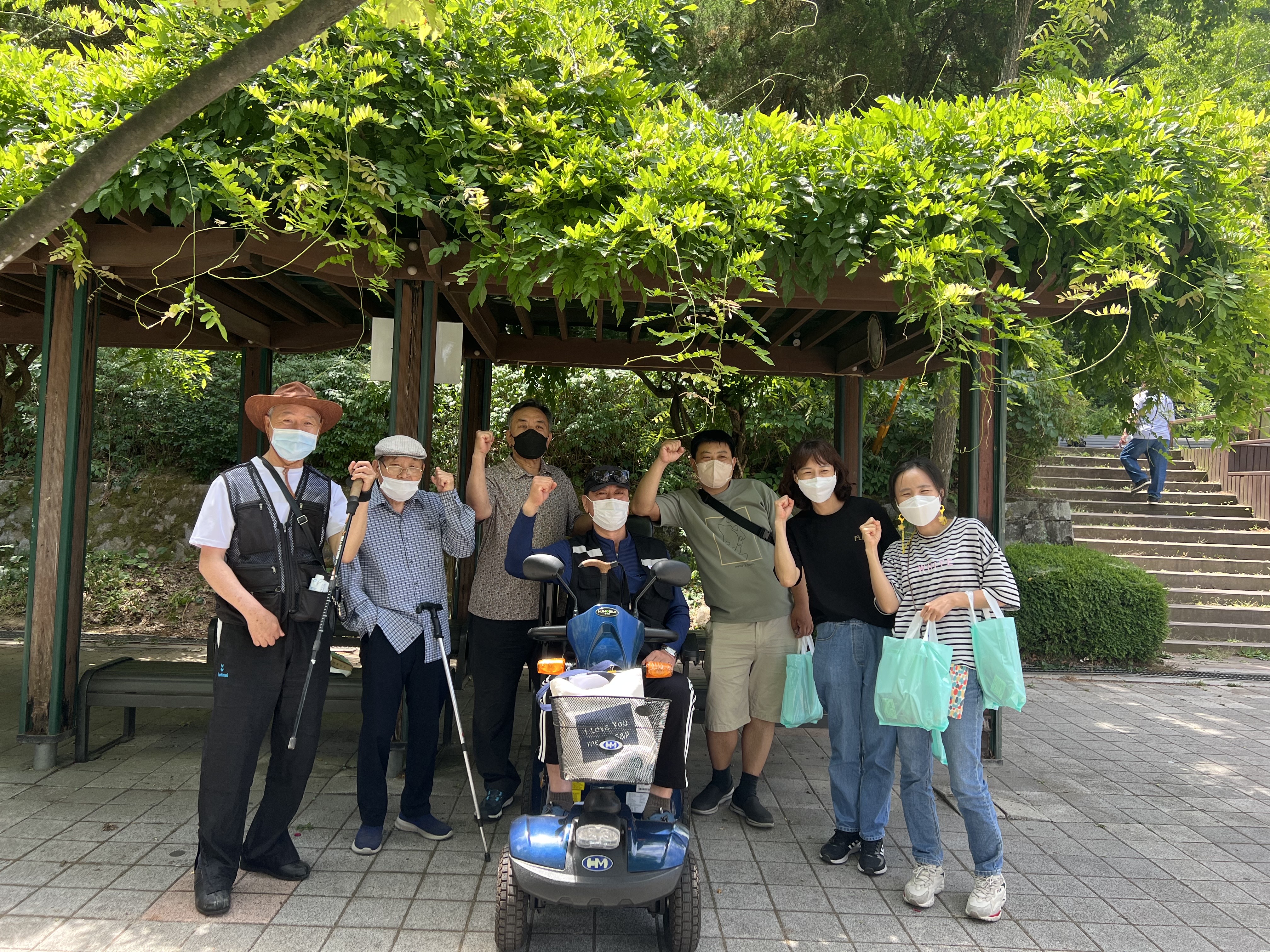 2022년 한마음 길걷기 행사 참여