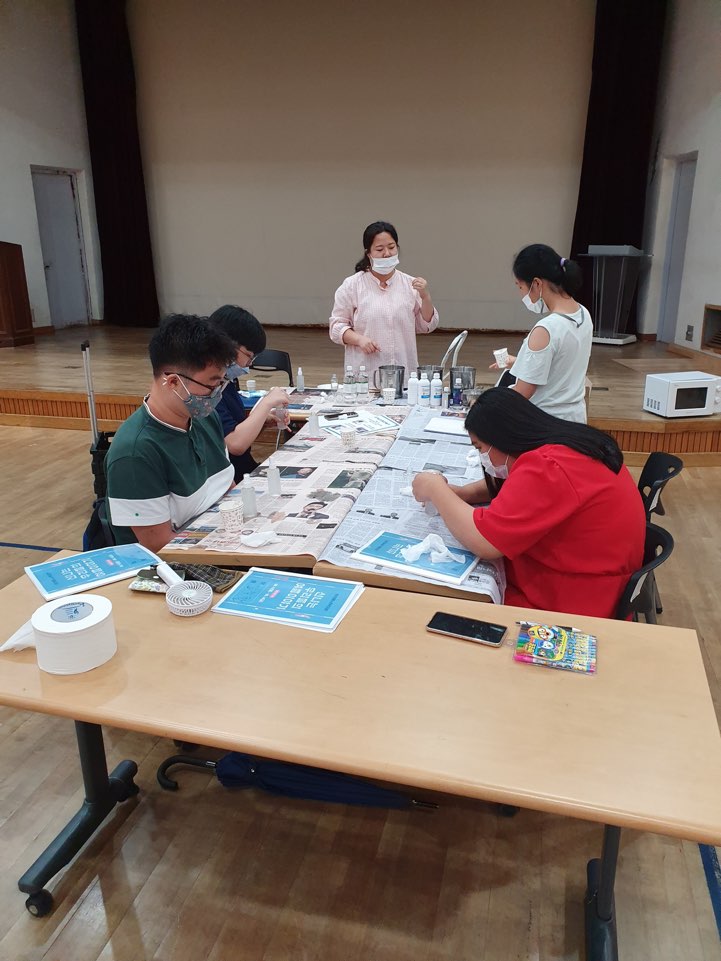 2020년 하계 긴급돌봄프로그램 1조 진행