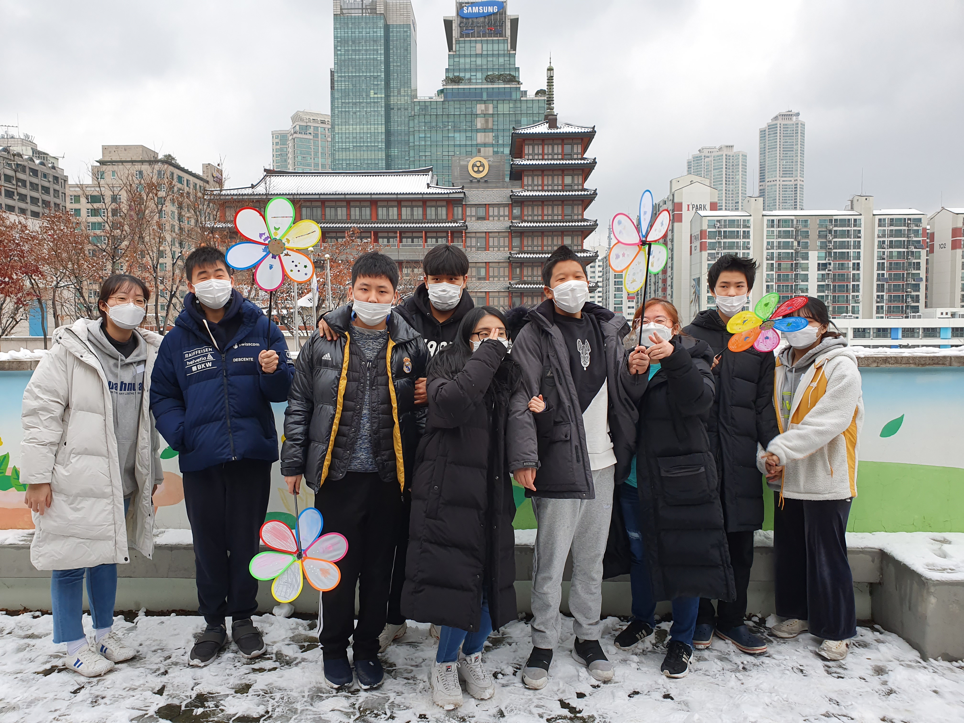 2021년 겨울 긴급돌봄프로그램 진행