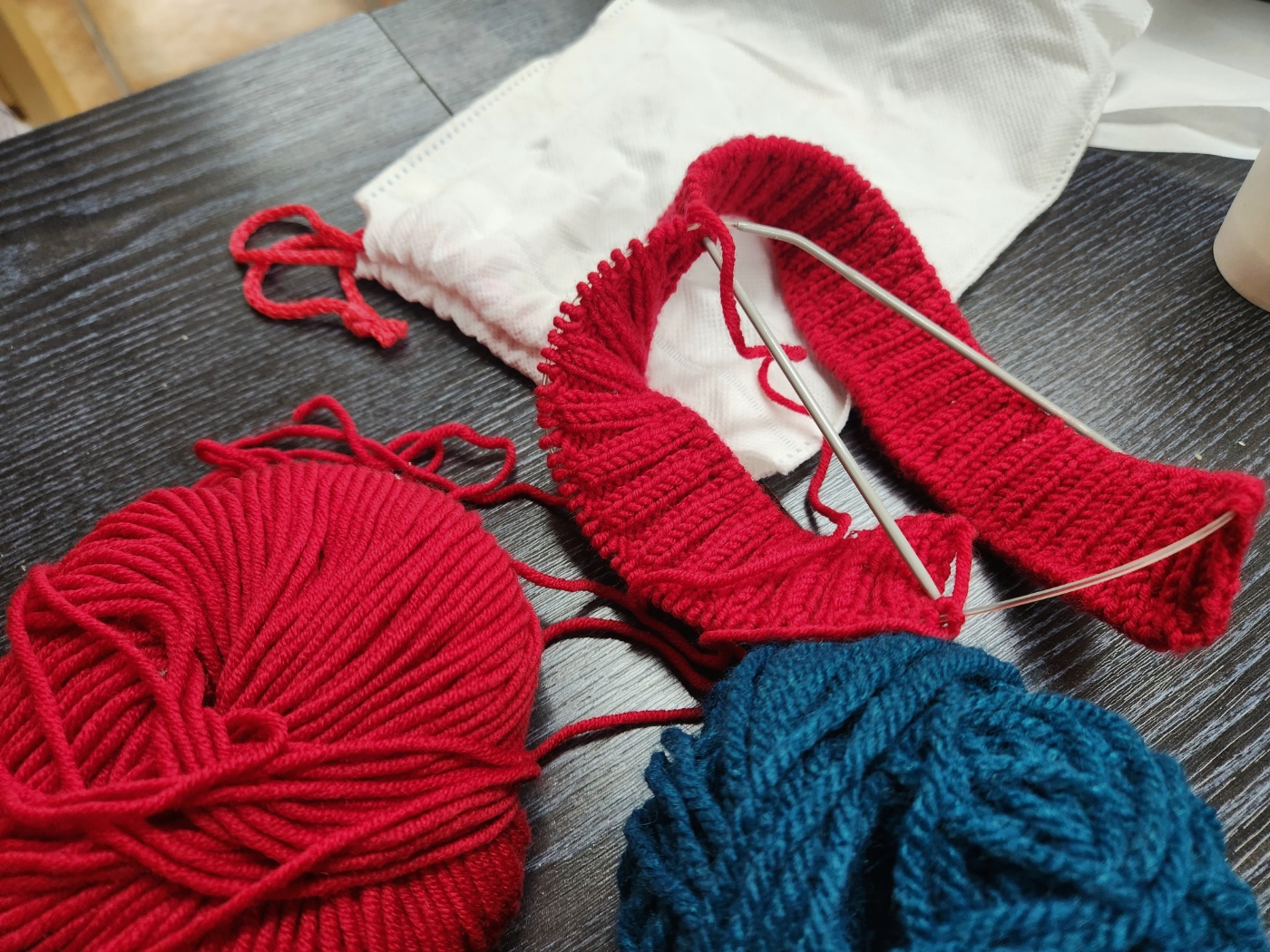 어머니의 뜨개질