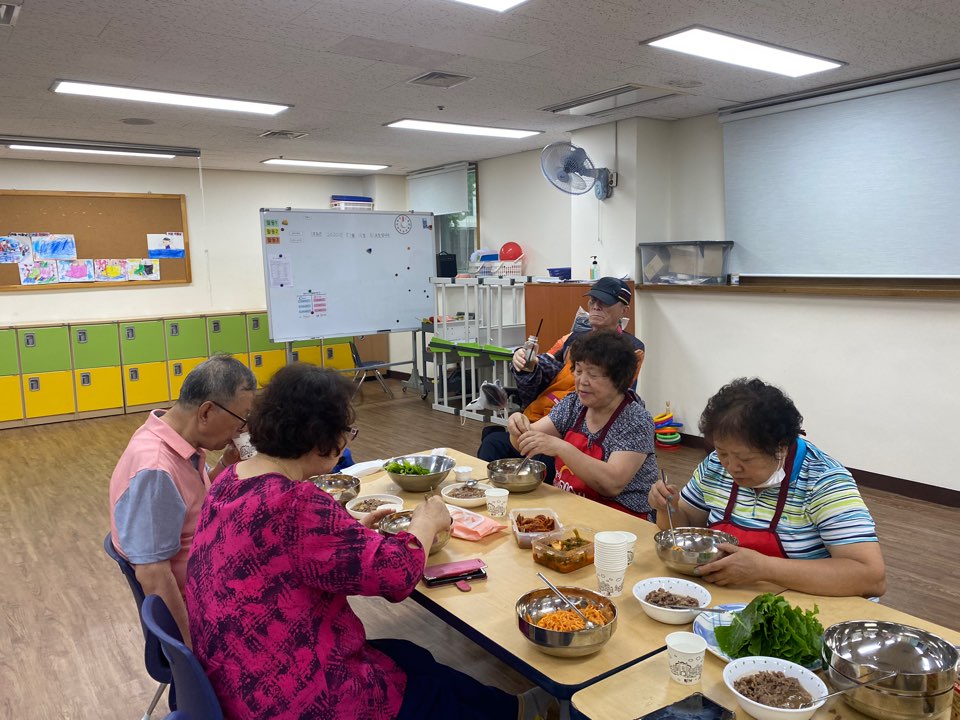 옥상정원 마을공동체 이웃만들기 사업 - 삼계탕 나눔