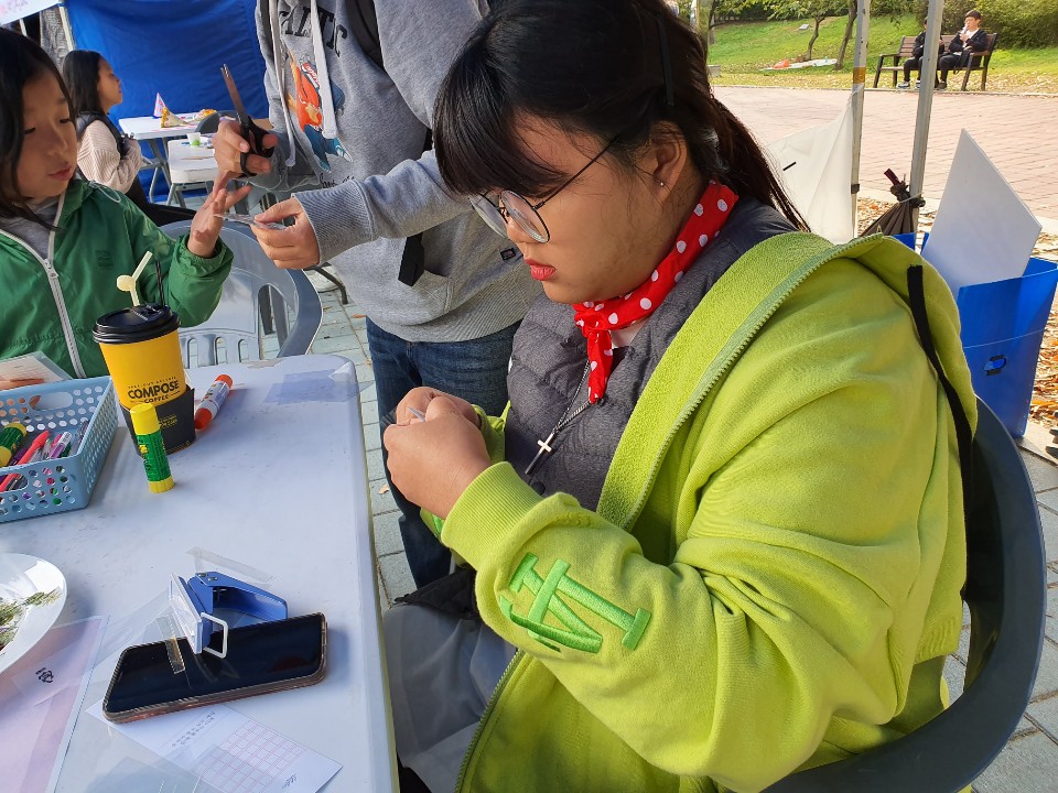 장애비장애청소년통합인권동아리 캠페인 진행